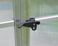 Gewächshaus Bella Silber 244 cm breit verschiedene Längen