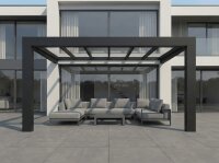 Premium Terrassenüberdachung CUBE Aluminium...