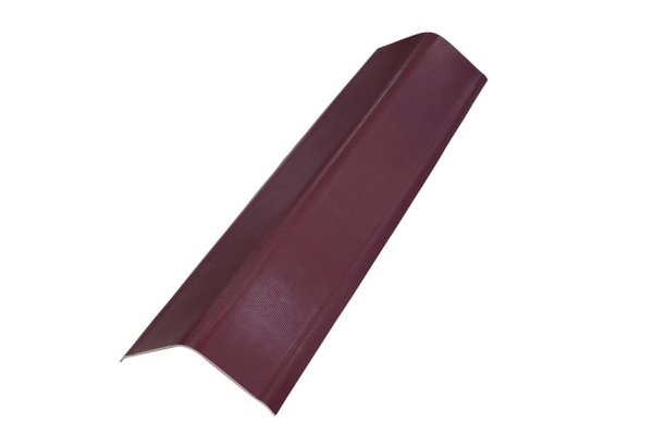 Recyclingplatte Giebelwinkel rotbraun (ca. 1050 mm x ca. 170 mm x ca. 170 mm)
