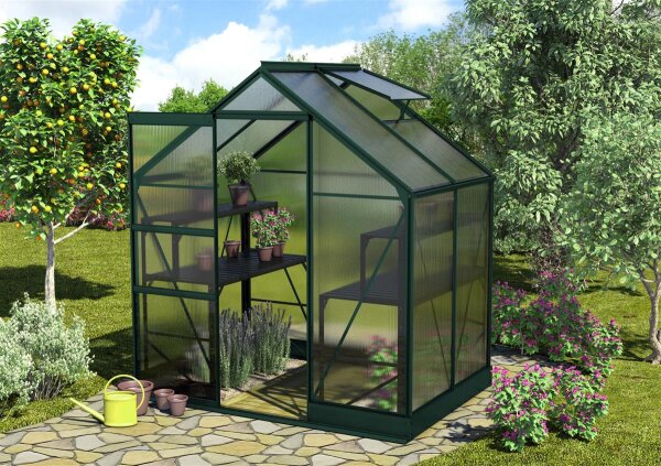 Gewächshaus Apollo Polycarbonat Smaragd