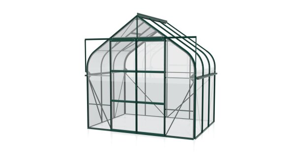 Gewächshaus Diana  Polycarbonat / Sicherheitsglas Smaragd