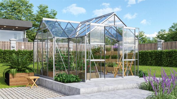 Gewächshaus Sirius Sicherheitsglas