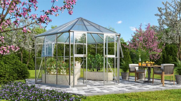 Gewächshaus Galaxis Polycarbonat / Sicherheitsglas