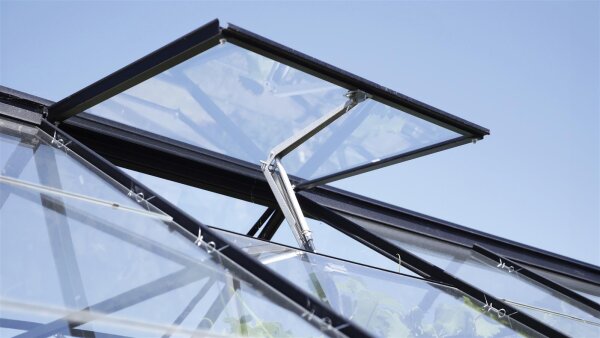 Dachfenster o. Glas, schwarz