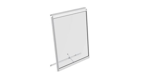 Seitenfenster V mit HKP6mm, schwarz