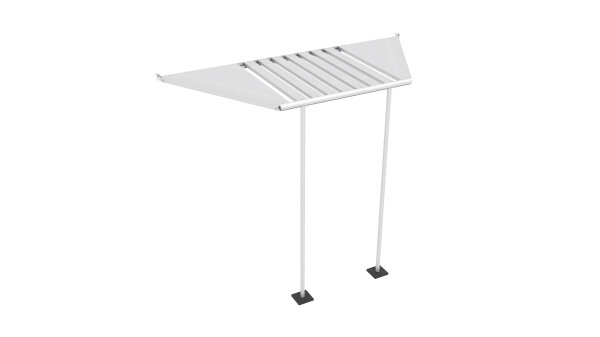 Alutisch, abklappbar, 120x56x81cm