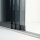 Glasschiebewand Anthrazit Komplettset 10 mm ESG Glas - Dunkelgrau