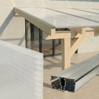 Komplettset Doppelstegplatten  16 mm - X + 5-Fach...