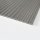 Komplettset Doppelstegplatten  16 mm - X + 5-Fach Struktur Anthrazit | Alu-Alu-Profil 4100 x 4500