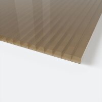 Komplettset Doppelstegplatten 16 mm - 3-Fach Struktur...