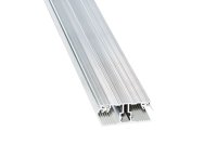 Komplettset Doppelstegplatten  16 mm - X + 5-Fach Struktur Farblos | Alu-Gummi-Profil  7130 x 3000