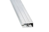 Komplettset Doppelstegplatten  16 mm - X + 5-Fach Struktur Farblos | Alu-Gummi-Profil  7130 x 3000
