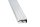 Komplettset Doppelstegplatten  16 mm - X + 5-Fach Struktur Opal | Alu-Gummi-Profil  3090 x 7000