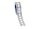 Komplettset Doppelstegplatten  16 mm - X + 5-Fach Struktur Opal | Alu-Gummi-Profil  3090 x 7000