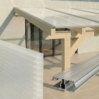 Komplettset Doppelstegplatten 16 mm - 3-Fach Struktur...