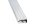 Komplettset Doppelstegplatten 16 mm - 3-Fach Struktur Anthrazit | Alu-Gummi-Profil