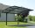 Carport Arizona Wave 495 cm  Breit verschiedene Tiefen