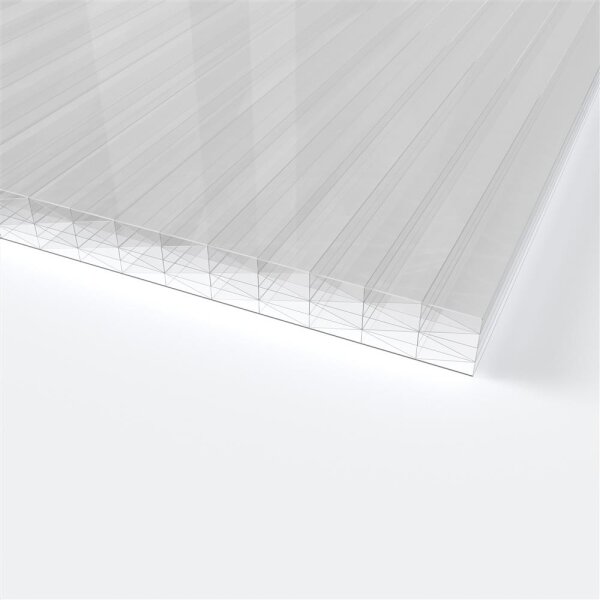 Lexan® Doppelstegplatten 25 mm Farblos Klar – Thermo Polycarbonat