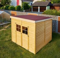 Recyclingplatte 3 mm rotbraun Sinus 95/34