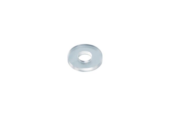Kunststoffunterlegscheibe transparent, außen Ø 16 mm innen Ø 6 mm 100 Stk.