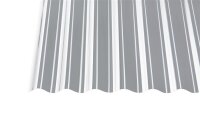 Polycarbonat Wellplatten klar Sinus 76/18 1,3 mm 1045 x 5000