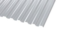 Polycarbonat Wellplatten klar Trapez 76/18 1,3 mm 1045 x...