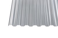 Polycarbonat Wellplatten klar Trapez 76/18 1,3 mm 1045 x 3000