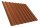 Trapezblech T20M Dachprofil 0,75 mm Stärke 25µm Standardpolyester 1138 mm Ziegelrot mit Antikondensbeschichtung