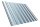 Trapezblech T20M Dachprofil 0,75 mm Stärke 25µm Standardpolyester 1138 mm Weissaluminium mit Antikondensbeschichtung