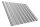 Trapezblech T18DR Dachprofil 0,75 mm Stärke 25µm Standardpolyester 1138 mm Weissaluminium mit Antikondensbeschichtung