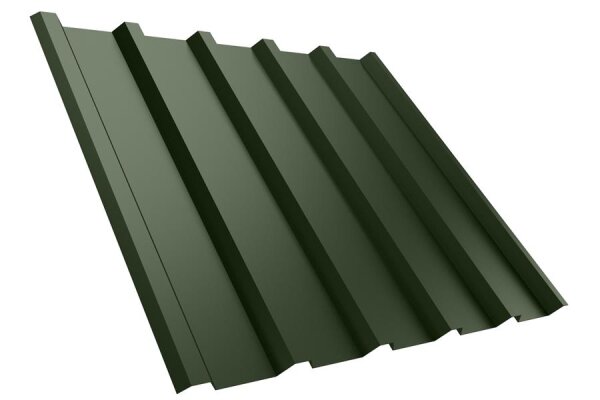 Trapezblech T35M Dachprofil 0,75 mm Stärke 25µm Standardpolyester 1080 mm Anthrazit mit Antikondensbeschichtung