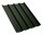 Trapezblech T40D Dachprofil 0,50 mm Stärke 25µm Standardpolyester 1098 mm Chromoxidgrün