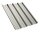 Trapezblech T40D Dachprofil 0,63 mm Stärke 25µm Standardpolyester 1098 mm Grauweiss mit Antikondensbeschichtung
