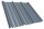 Trapezblech T45P Dachprofil 0,50 mm Stärke 25µm Standardpolyester 1047 mm Minzgrün