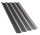 Trapezblech T55P Dachprofil 0,75 mm Stärke 25µm Standardpolyester 980 mm Graualuminium