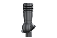 Dachentlüfter PERFEKTA PRO D125 Trapez T18W/T18M/T18DR/T20 Schokoladenbraun regulierbar