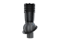 Dachentlüfter PERFEKTA PRO D125 Trapez T18W/T18M/T18DR/T20 Tiefschwarz regulierbar