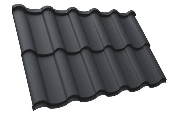 Dachpaneel 350/25, Deckbreite 1080mm, 50µm PURMAT
