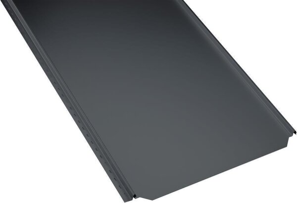 Dachpaneel mit Stehfalz PD510, 0,50mm, 25µm Standrdpolyester