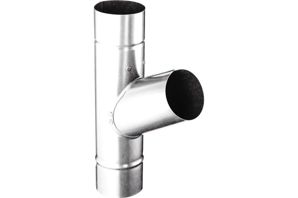 NIAGARA Abzweig mit Reduktion 100/90 Verzinkt