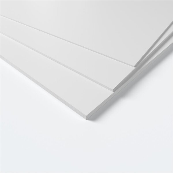 Forex®classic Freischaumplatte weiss matt einseitig Folie