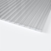 Doppelstegplatten 16 mm Farblos Klar - X + 5-Fach...