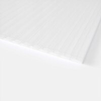 Doppelstegplatten 16 mm Weiß Opal - X + 5-Fach...