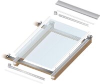 Lexan® Doppelstegplatten 10 mm Farblos Klar - Polycarbonat Hohlkammerplatten 1050 x 2000
