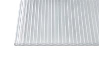 Doppelstegplatten 25 mm Weiß Opal – Sun Stop Polycarbonat - Hitze reduzierend 980 x 2500