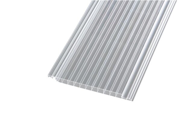 Hohlkammer Paneele klar 230 mm breit - Polycarbonat Klickprofil 230 x 5000