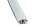 Mittelkomplettprofil 16 mm Alu-Alu – 60 mm breit 6000 mm lang