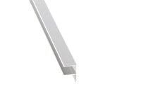 Alu-U-Profil 16mm mit Tropfnase Befestigungslasche quer...