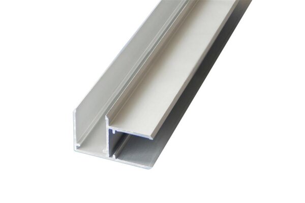 Alu-Eck-Profil 16mm Paneel-Eckverbindungen silber eloxiert 3000 mm lang