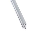 U Profil 25 mm Alu preßblank mit Tropfkante 980 mm